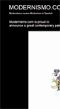 Mobile Screenshot of modernismo.com